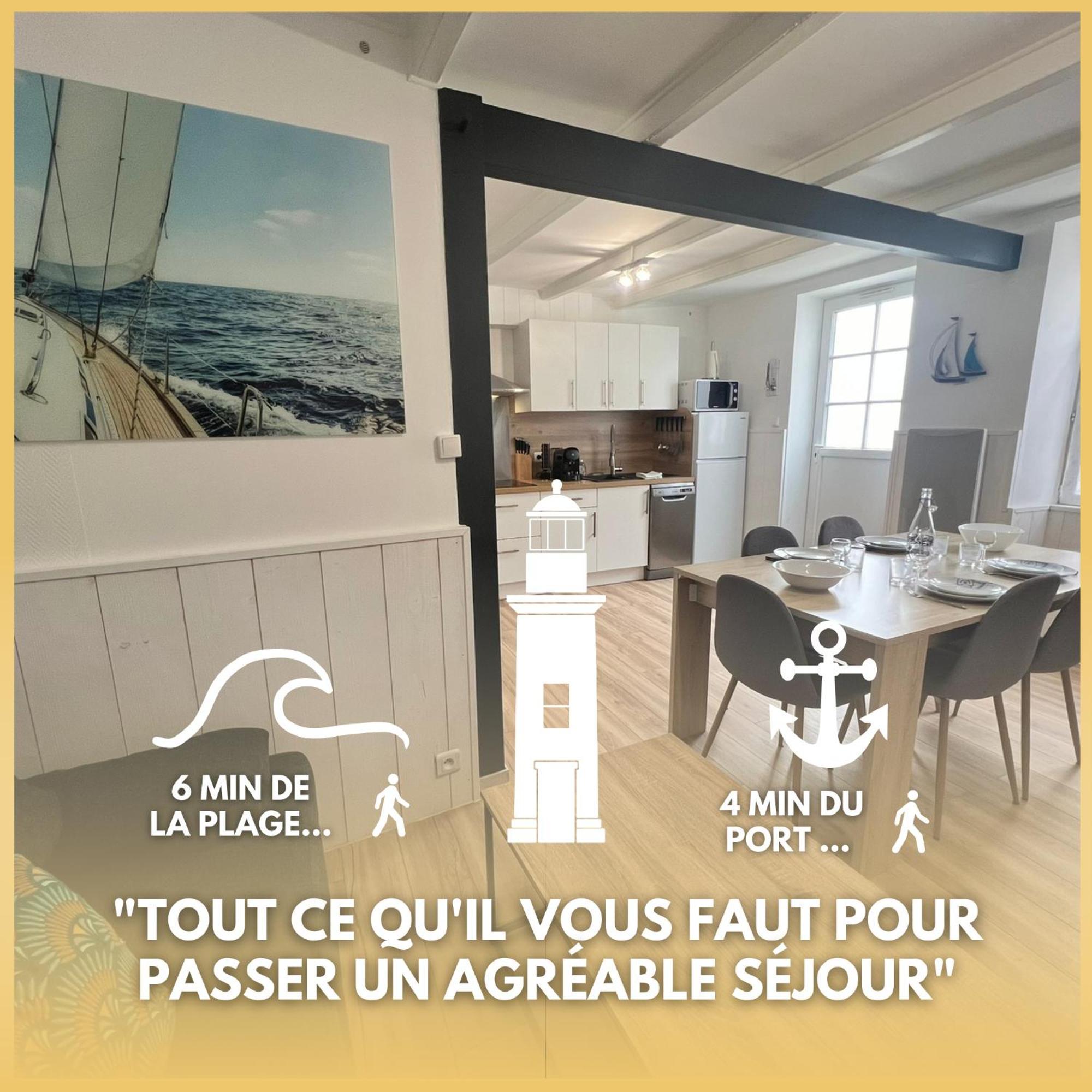 Le Phare De La Cotiniere - Proche Port Et Centre Ville La Flotte Kültér fotó